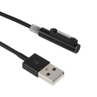Cable de Carga Magnético Sony Xperia Z1/Z2/Z3/Compact -Negro