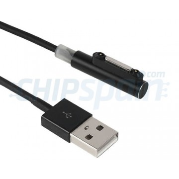 Magnetic Charging Cable Sony Xperia Z1/Z2/Z3/Compact -Black
