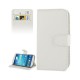 Leather Case with Card Holder Samsung Galaxy S4 (i9500/i9505/i9506) -White
