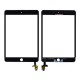 Vidro Digitalizador Táctil iPad Mini 3 con IC -Preto