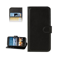 Leather Case with Card Holder HTC One M9 -Black