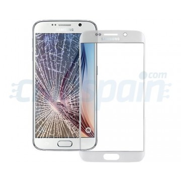 Cristal Exterior Samsung Galaxy S6 Edge (G925F) -Blanco
