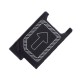 Porta SIM Sony Xperia Z3 (D6603/D6633) -Negro
