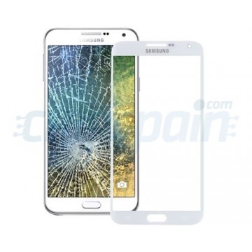 Cristal Exterior Samsung Galaxy E5 (E500F) -Blanco
