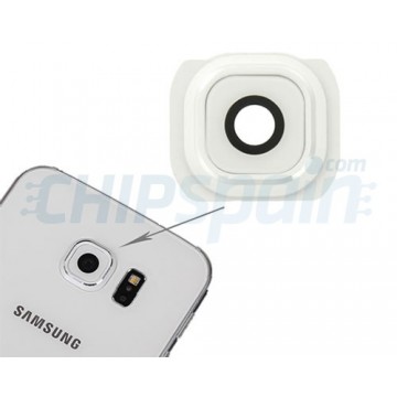 Guarnição Câmera Traseira Samsung Galaxy S6 (G920F) -Branco
