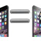 Pacote de Botões Volume iPhone 6/iPhone 6 Plus -Espaço Cinza