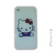 Glass and Rear Frame iPhone 4S -Hello Kitty White
