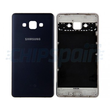 Carcasa Trasera Samsung Galaxy A7 (A700F) -Azul Metálico