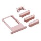Pack de Botones + PortaSIM iPhone 6S Plus Oro Rosado