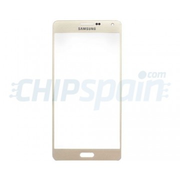 Cristal Exterior Samsung Galaxy A7 A700F Oro