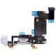 Cable Flex Conector Carga Audio y Micrófono iPhone 6S Plus Blanco