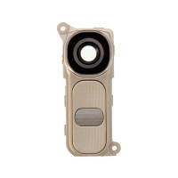Botões de Parte Traseira com a Lente da Câmera LG G4 H815 Ouro