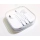 Earphones for iPhone iPad Smartphone White