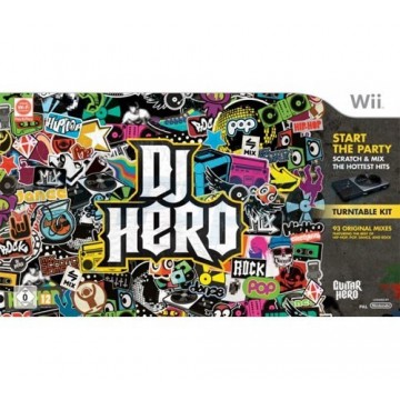 DJ Hero + Mesa de Mezclas Wii