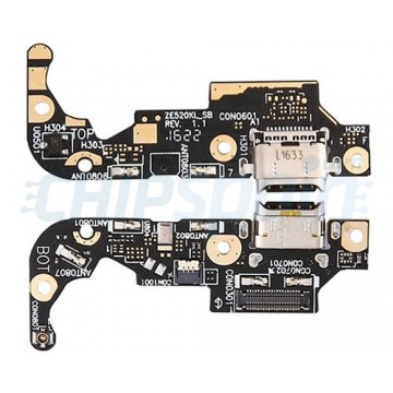 Asus Zenfone 3 láser USB Connector de carga hembra Flex placa puerto micrófono 