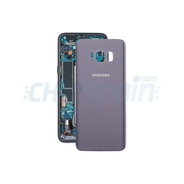 para Samsung Galaxy S8 SM-G950F batería cubierta tapa trasera trasera incl cemento rosa