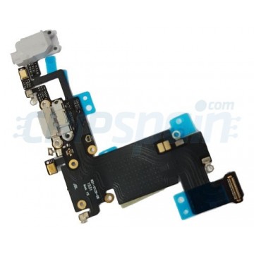 Cable Audio/Dock/Antena/Mic para iPhone 6S Plus Cinza