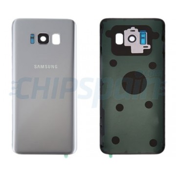 Tapa Trasera Batería Samsung Galaxy S8 Plus G955F Plata
