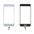 Front Screen Outer Glass Xiaomi Mi6 with Home Button White