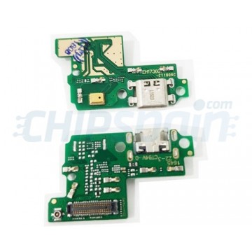 Placa Conector de Carga Micro USB y Micrófono Huawei P10 Lite