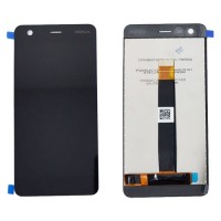 LCD Screen + Touch Screen Digitizer Assembly Nokia 2 Black