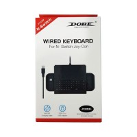 Wired Keyboard USB Handheld Gamepad Nintendo Switch Black