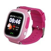 Smartwatch GPS Clock with Locator for Children Pink