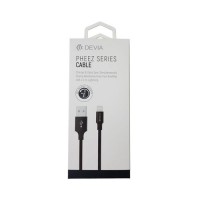USB to Lightning Cable 1m Devia Premium Black
