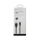 Cable Carga y Datos USB a Lightning 1m Devia Premium Negro