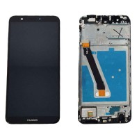 LCD Screen + Touch Screen Digitizer Huawei P Smart with Frame Black