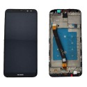 Ecrã Tátil Completo Huawei Mate 10 Lite Preto com Marco RNE-L21