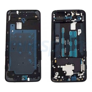 Front Frame LCD Screen OnePlus 6T Black
