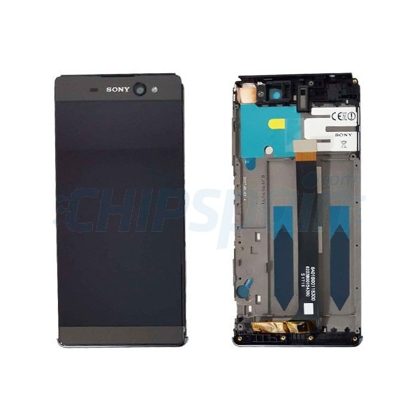 Aas Trappenhuis Ontkennen LCD Screen + Touch Screen Digitizer Sony Xperia XA Ultra / C6 with Frame  Black - ChipSpain.com