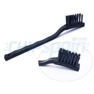 Electronic Component Curved Anti-static Brush 17.5cm Black