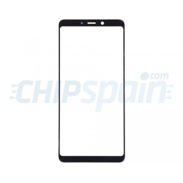 Front Screen Outer Glass Lens for Samsung Galaxy A9 2018 A920 Black