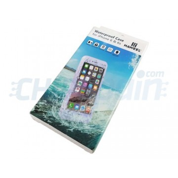Estojo Haweel de Proteção Impermeável para o iPhone 6 e 6S Haweel Blanca