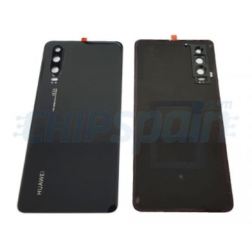 Battery Back Cover Huawei P30 Black with Lens