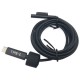 Cable USB tipo C a Microsoft Surface Pro 7 6 5 4 3 Negro