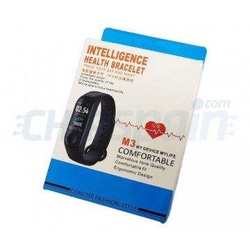 Heart Rate Monitor Smart Bracelet M3 Android iOS Black