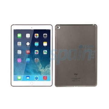 Funda iPad Air 2 Silicona Negro Transparente