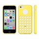 Funda de TPU Buracos iPhone 5C -Amarelo