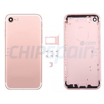 Carcasa Trasera Completa iPhone 7 Oro Rosado