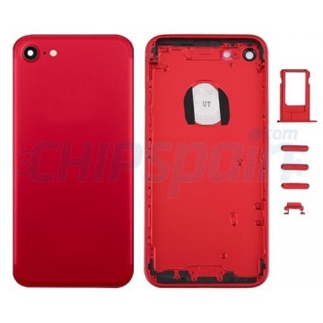 Carcasa Trasera Completa iPhone 7 Rojo