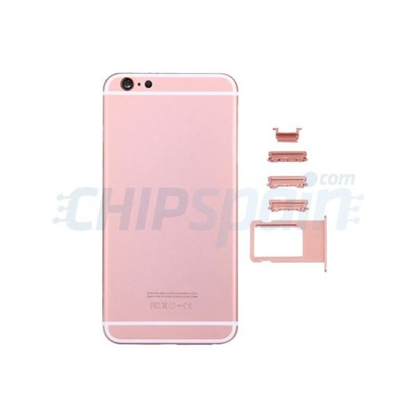 Canadá Arcaico Cambios de ▷ Carcasa iPhone 6S Plus Oro Rosa Repuesto