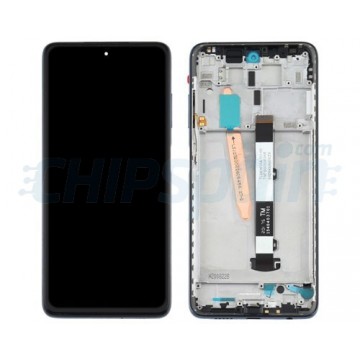 LCD and Digitizer Full Assembly with Frame Xiaomi Poco X3 / Poco X3 NFC Black