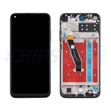 LCD Screen + Touch Screen Digitizer with Frame Huawei P40 Lite E Black