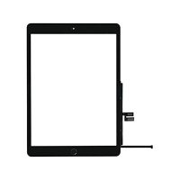 Ecra Tactil com Botão Home iPad 7 2019 (10.2") A2197 A2200 A2198 / iPad 8 2020 (10.2") A2270 A2428 A2429 A2430 Preto
