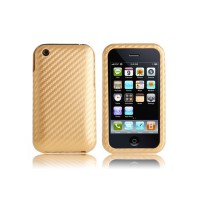 Carcasa Carbon iPhone 3G/3GS -Gold