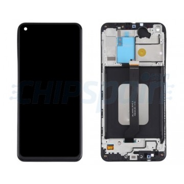 LCD Screen + Touch Screen Digitizer Samsung Galaxy A60 A606 with Frame Black