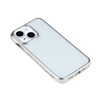 Capa de TPU iPhone 13 Mini Transparente Prata